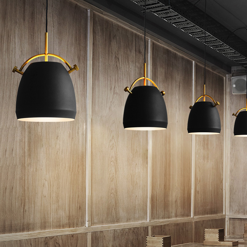 Подвесной светильник PULL B Black by ImperiumLoft