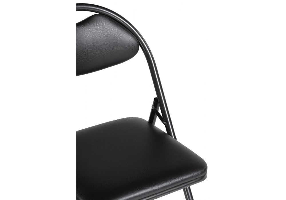 Стул Woodville Gikat черный / темный мусс 454011