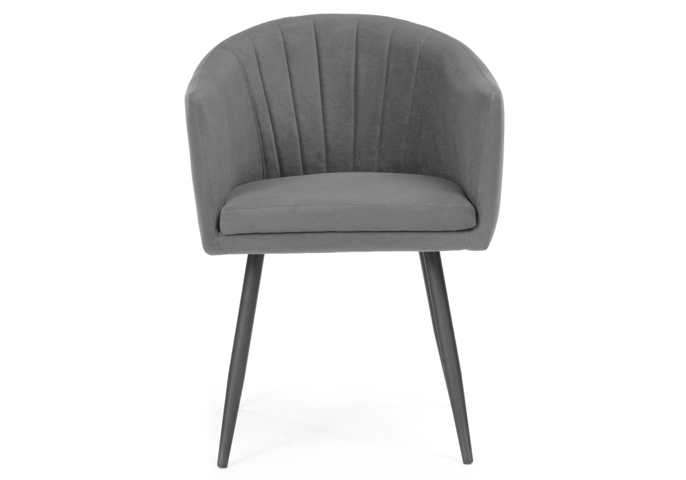 Стул Woodville Валета темно-серый / черный 464899