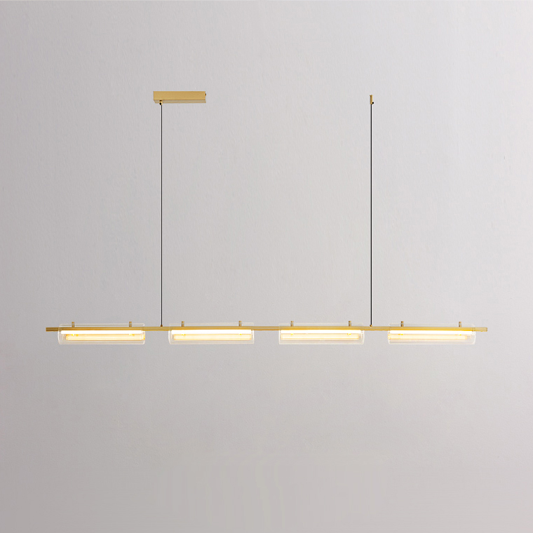 Реечный, рядный светильник SIMER LONG L168 Brass by ImperiumLoft