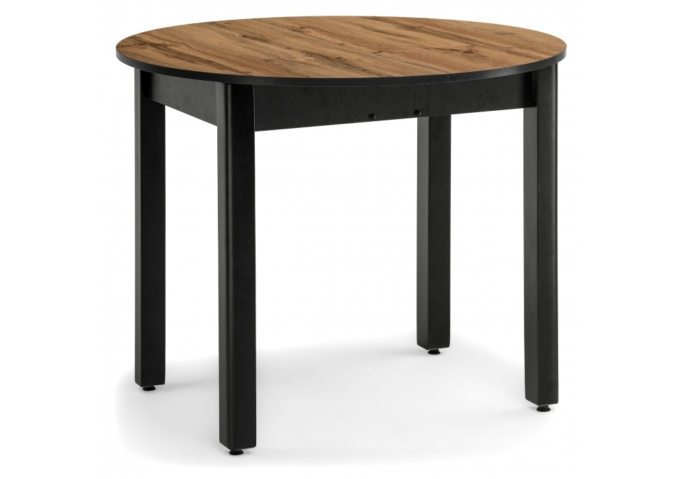 Стол деревянный Woodville Шен черный / дуб вотан 471765