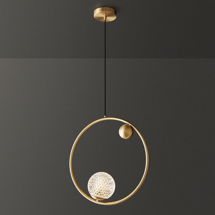 Подвесной светильник HOOP RING LUX by ImperiumLoft