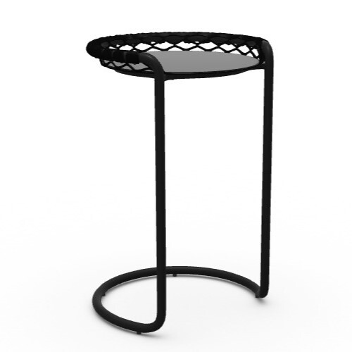 Приставной столик Midj P47 CT-S black T2140CTS