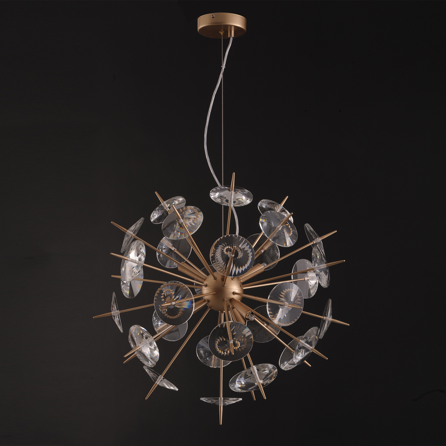 Люстра Delight Collection Sputnik 6D gold