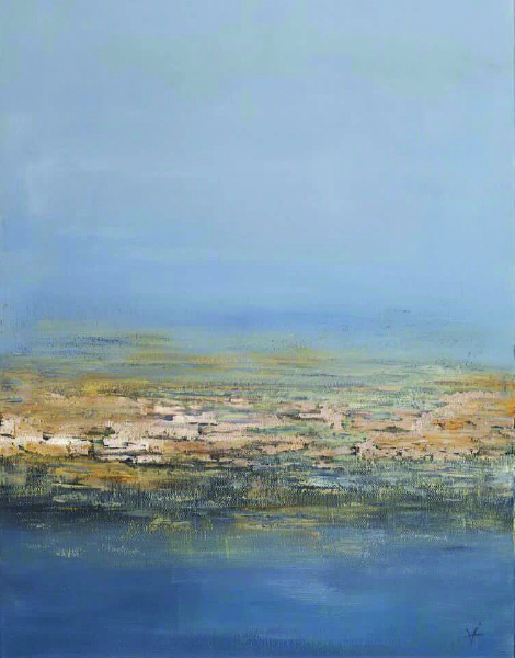 Холст "Умиротворение души" Garda Decor 89VOR-AQUARELLE29