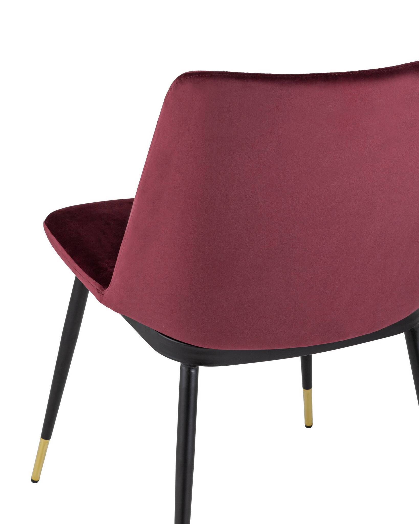 Стул Мелисса велюр бордовый Stool Group
