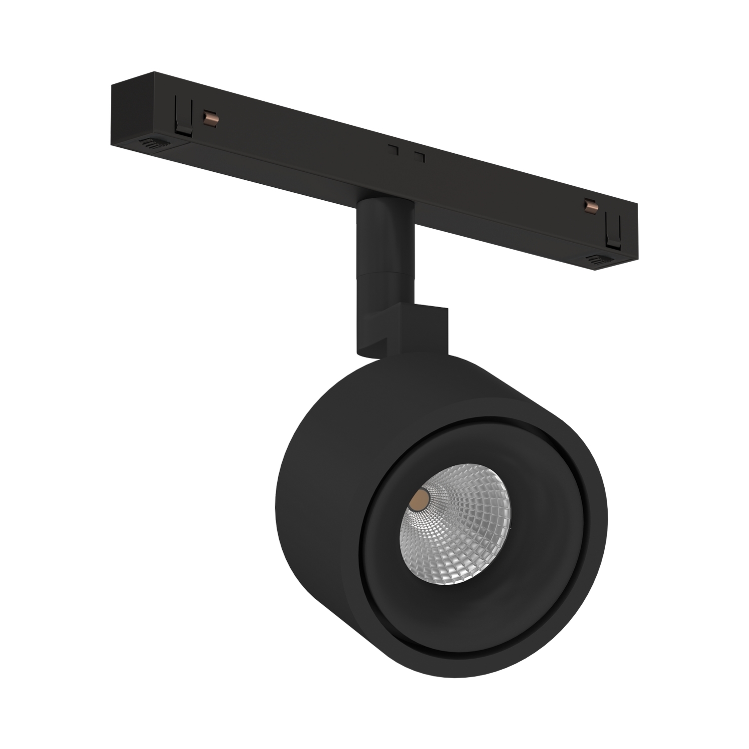 Светодиодный светильник для магнитной системы Ledron Sagi S75 0-10V Black 3000K