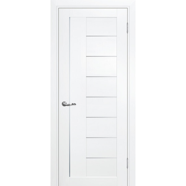Межкомнатная дверь Graf PSC-17 белый сатинат Белый (2000 х 700)