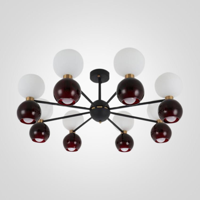 Люстра потолочная LAVINIA 16 (8+8) круг by ImperiumLoft