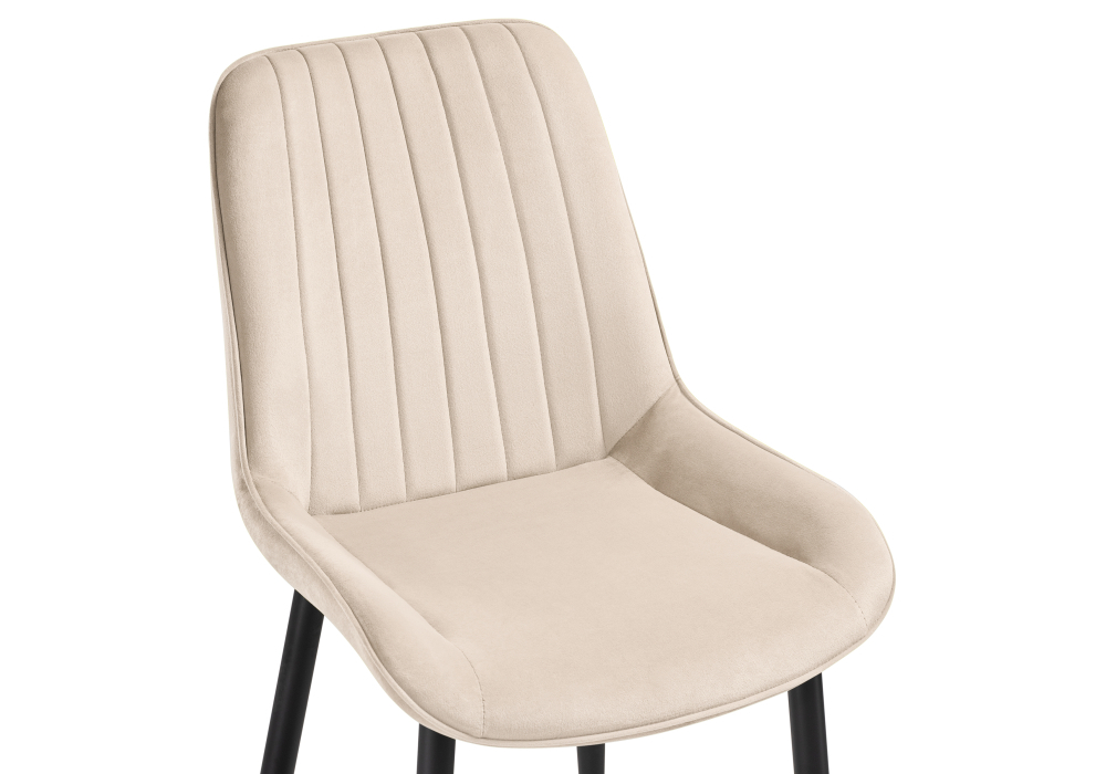 Стул Woodville Seda 1 beige / gold / black 15297