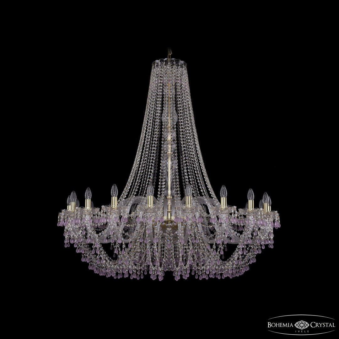 Люстра хрустальная 1410/20/460/h-133 G V7010 Bohemia Ivele Crystal
