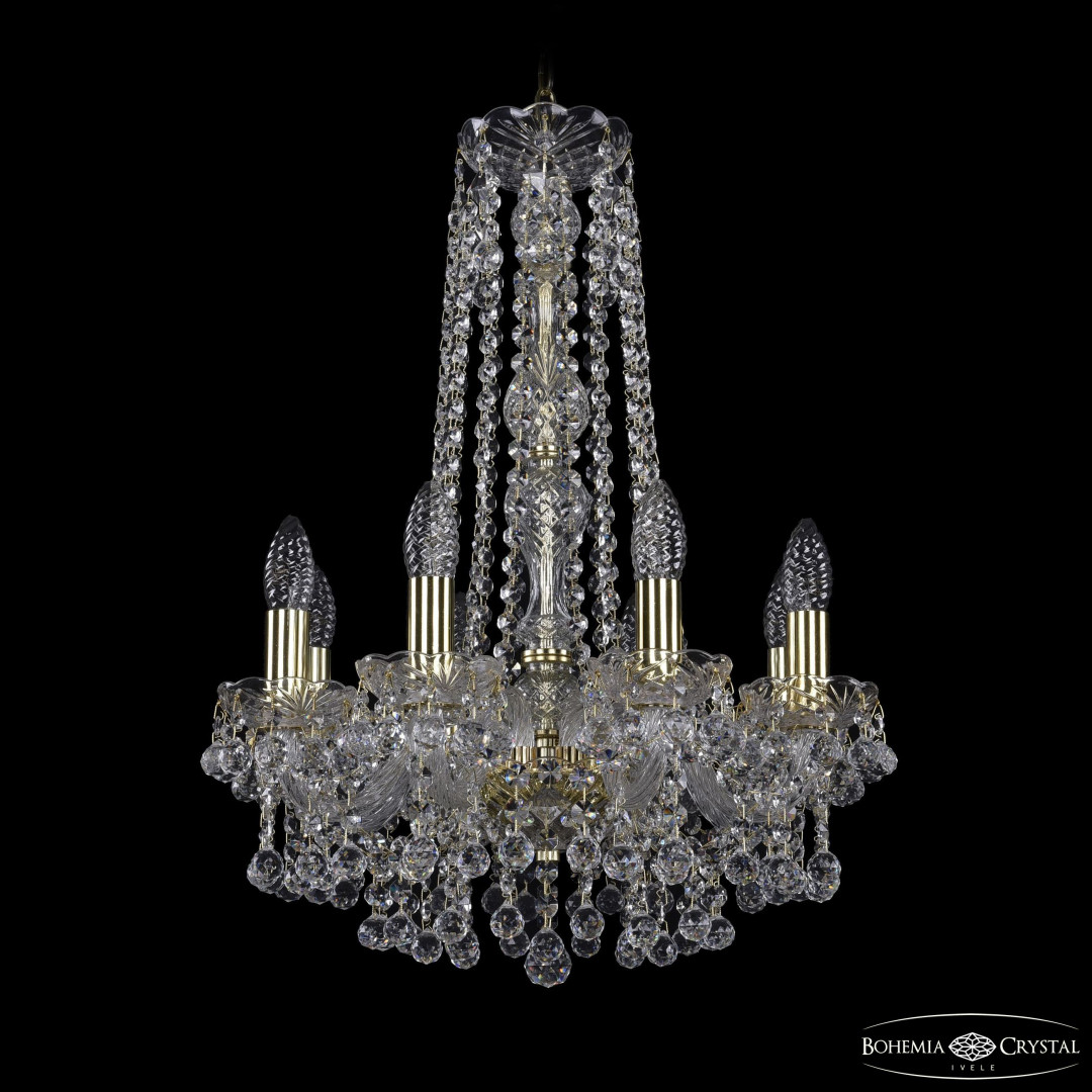 Люстра хрустальная 1409/8/141/h-59 G