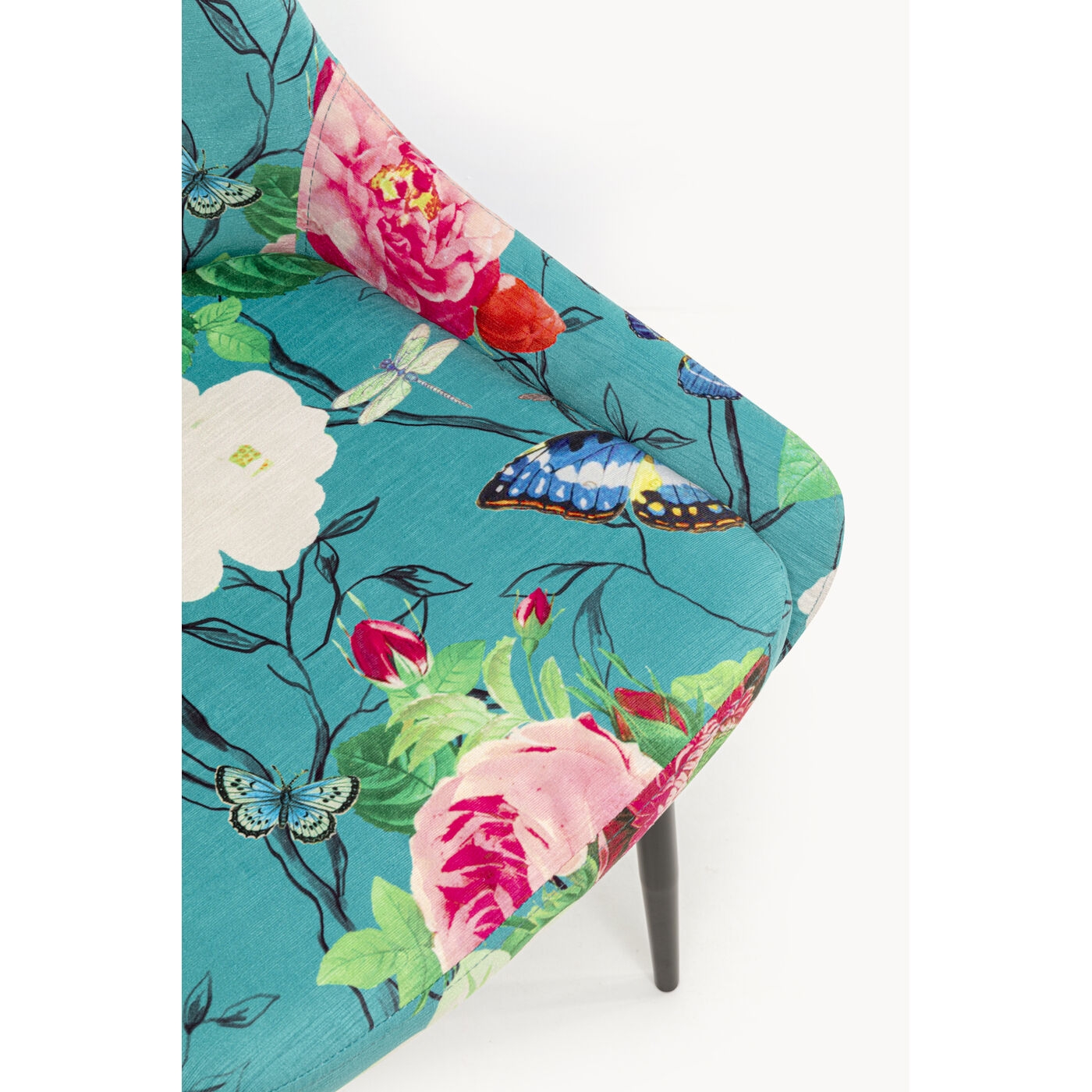 Стул East Side Flower Fever Blue KARE 71132