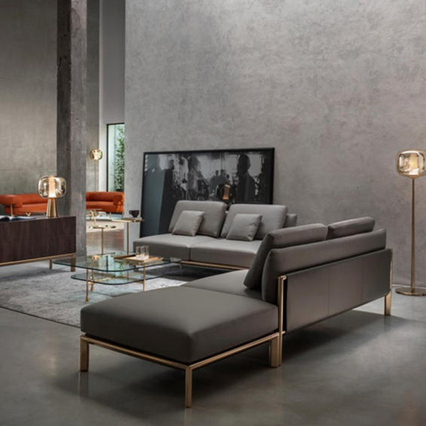 Торшер FOLLETT FL H150 Rose Gold by ImperiumLoft