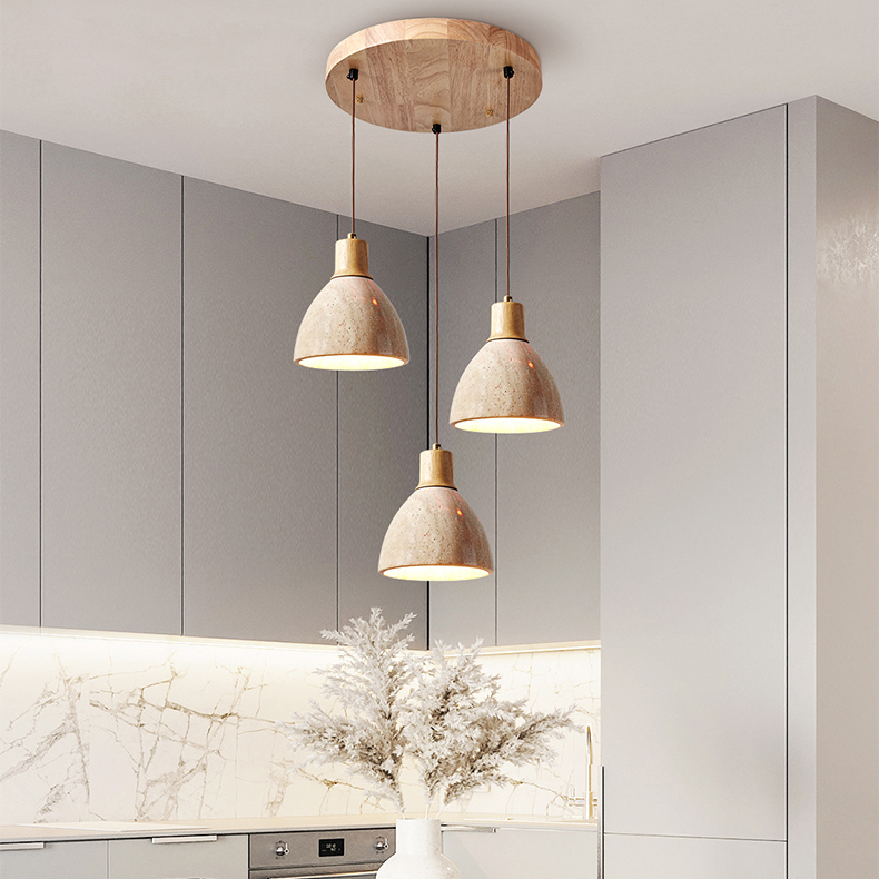 Подвесной светильник MELIUS TRIO A Dark brown Планка by ImperiumLoft