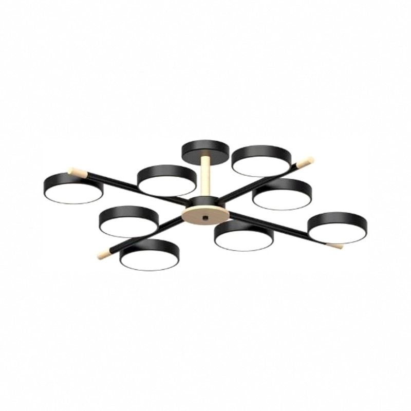 Люстра на штанге LED4U L3209-860 BK