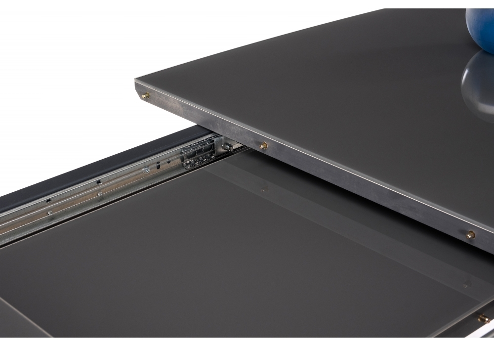 Стол Woodville Теон графит / дуб антор натуральный 462100