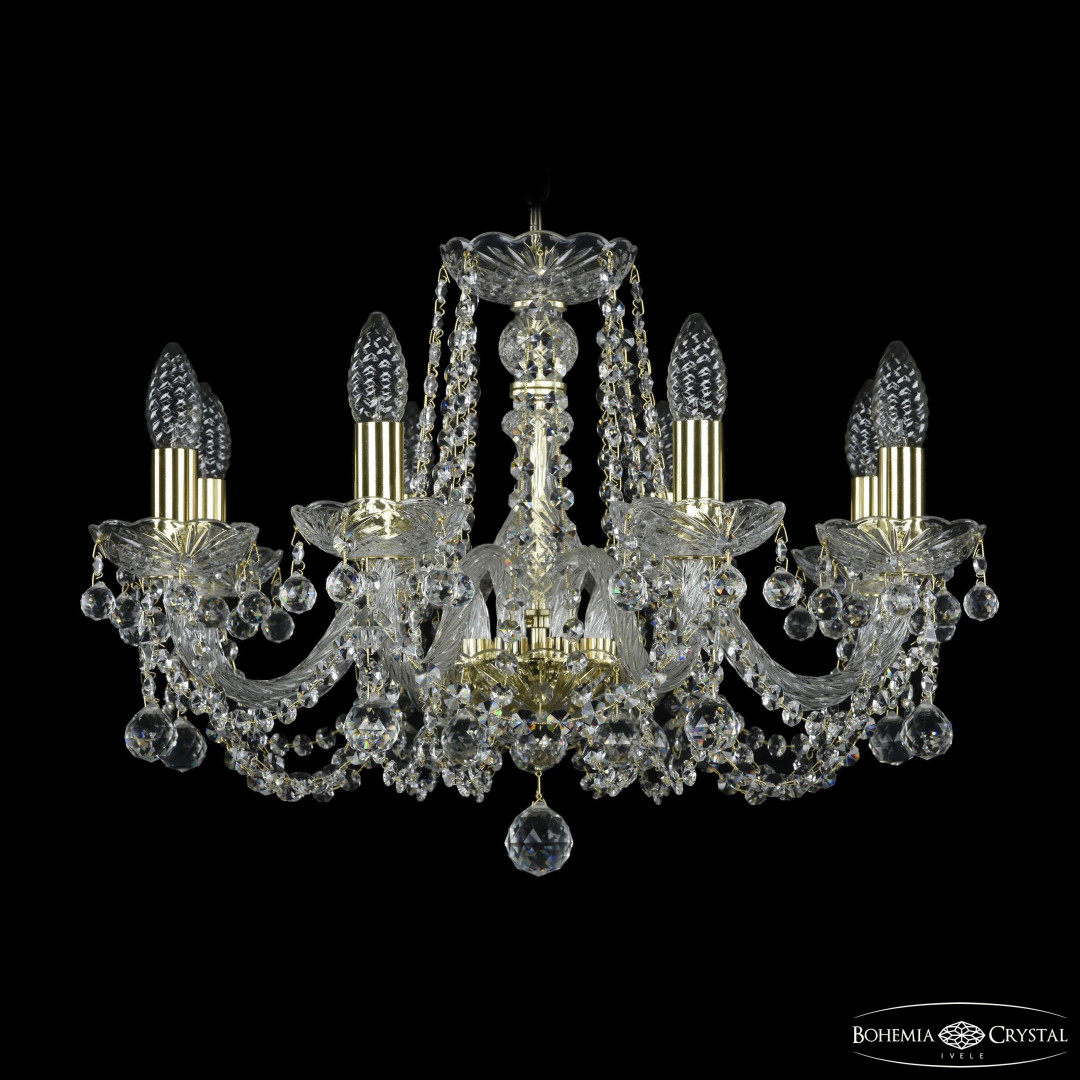 Люстра хрустальная 1402/8/195 G Balls