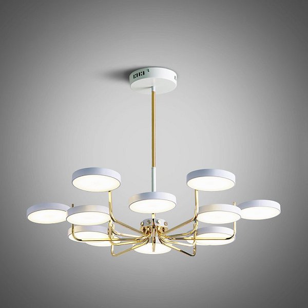 Подвесная люстра TAVIS D115 White by ImperiumLoft