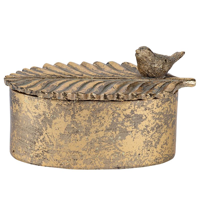 Шкатулка с птичкой Glasar 77129