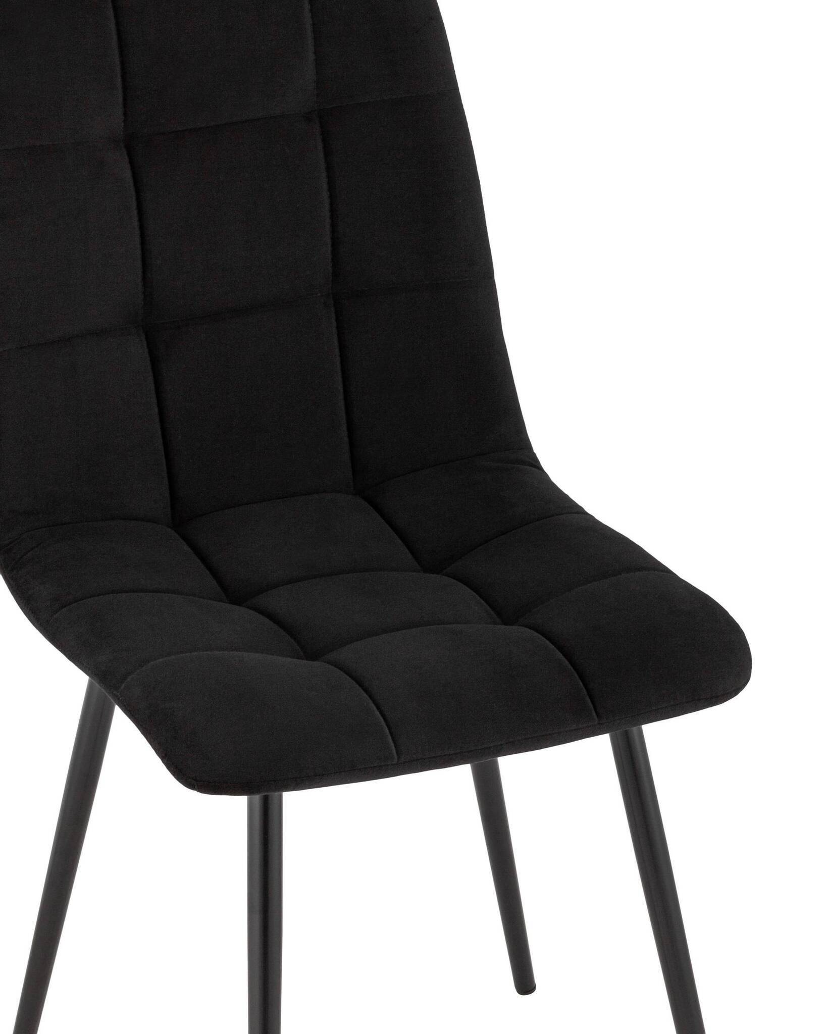 Стул Oliver велюр черный Stool Group