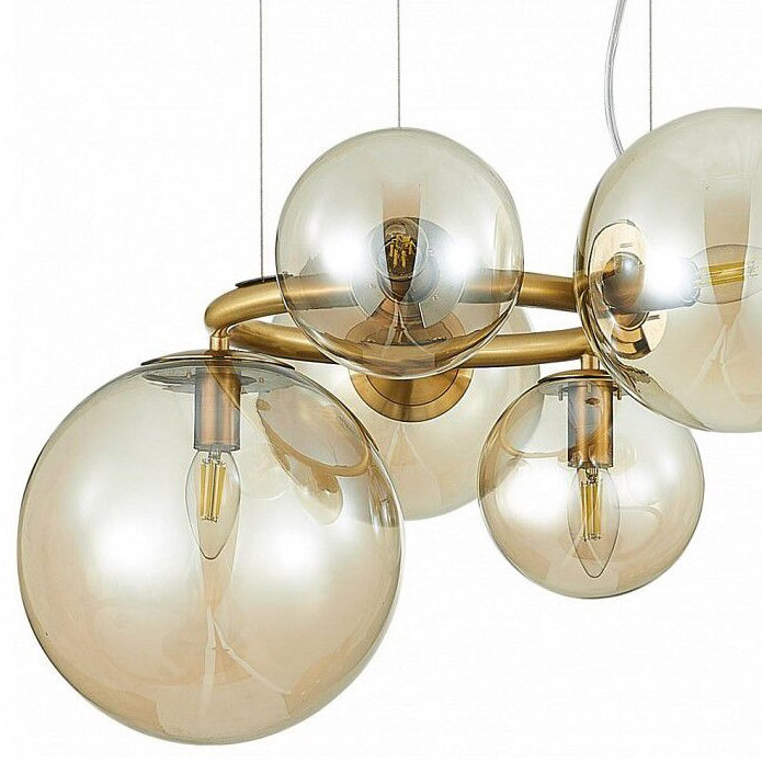 Подвестная люстра POLDI AMBER D60 by ImperiumLoft