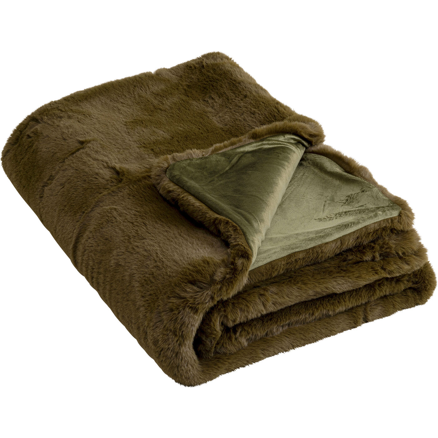 Плед Mika Olive 150x200cm KARE 57510