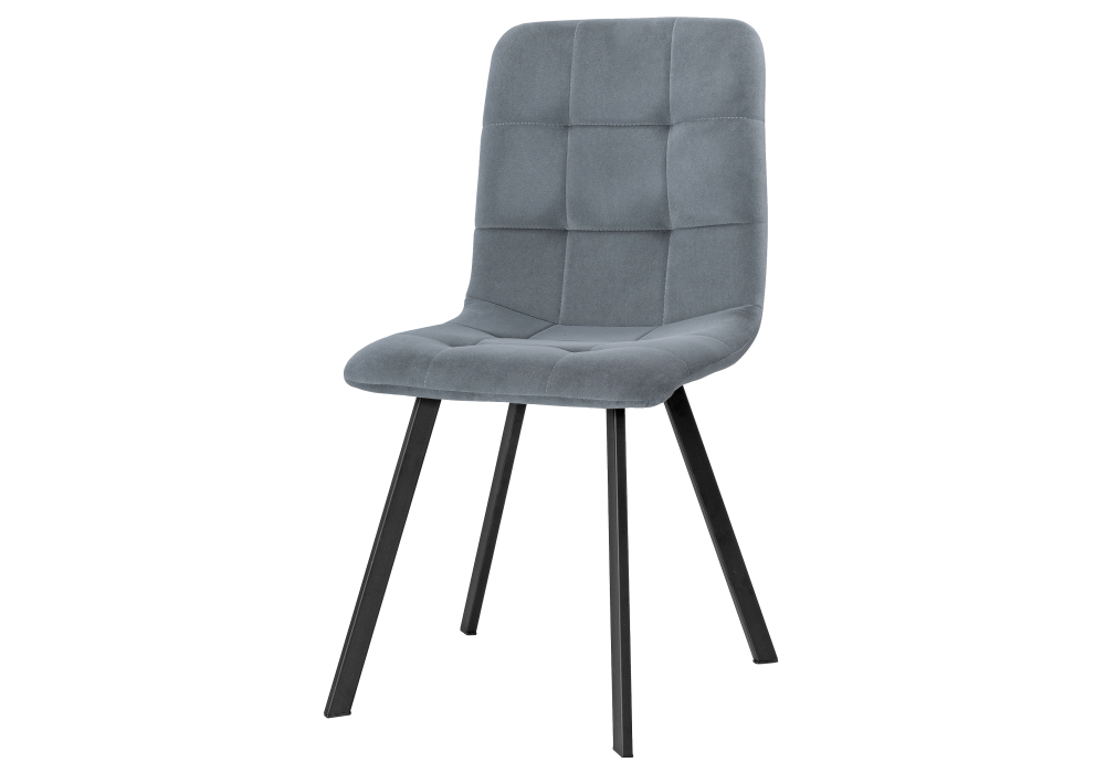 Стул Woodville Bruk gray / black 15235