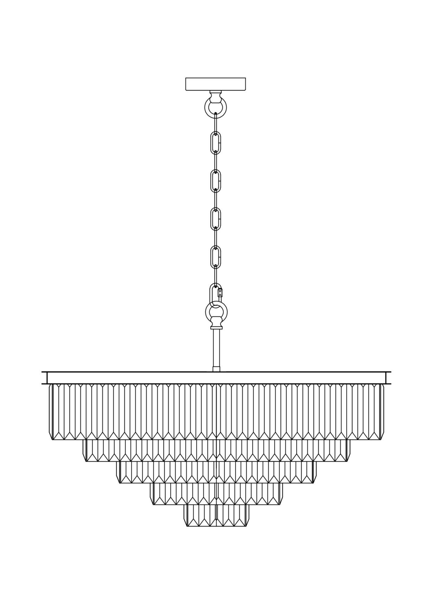 Подвесной светильник Maytoni MOD085PL-12BS