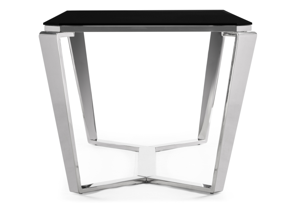 Стол стеклянный Woodville Monic черный 15310