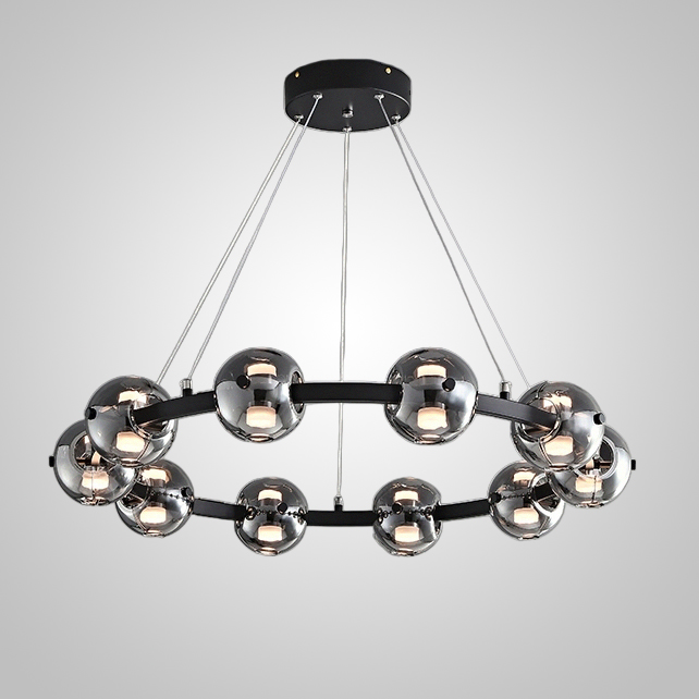 Кольцевая люстра SEMUND B D80 by ImperiumLoft