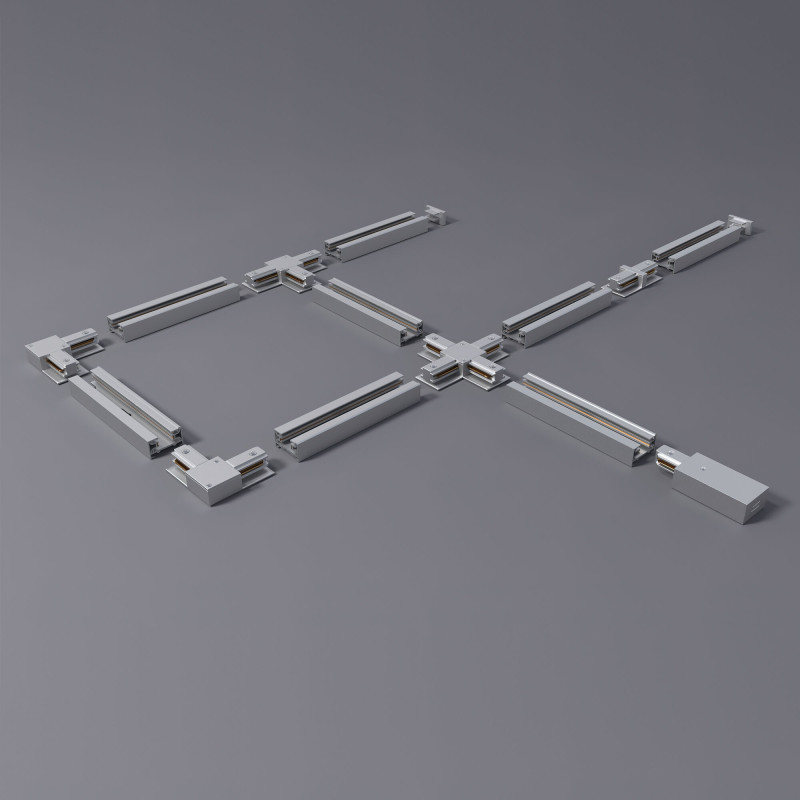 Коннектор Elektrostandard TRC-1-1-L-CH / Коннектор угловой для однофазного ш