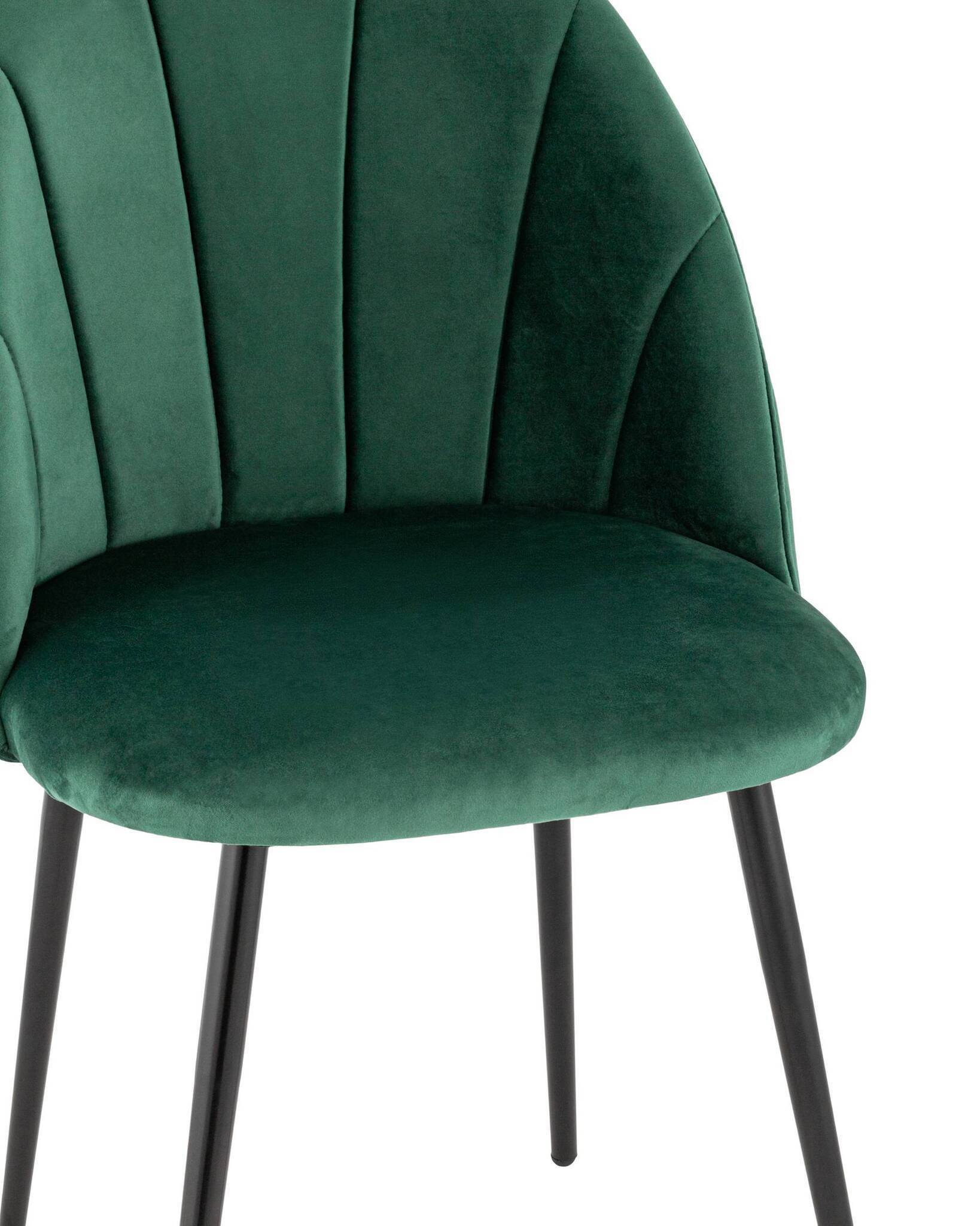 Стул Логан велюр зелёный Stool Group