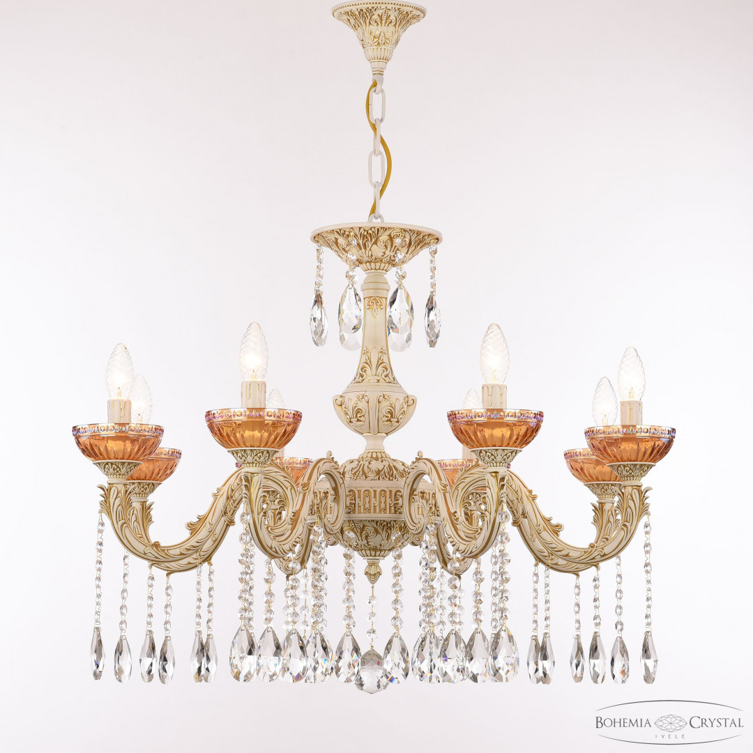 Люстра хрустальная AL79101/8/250 A WMG P Shampan/M-1G Bohemia Ivele Crystal