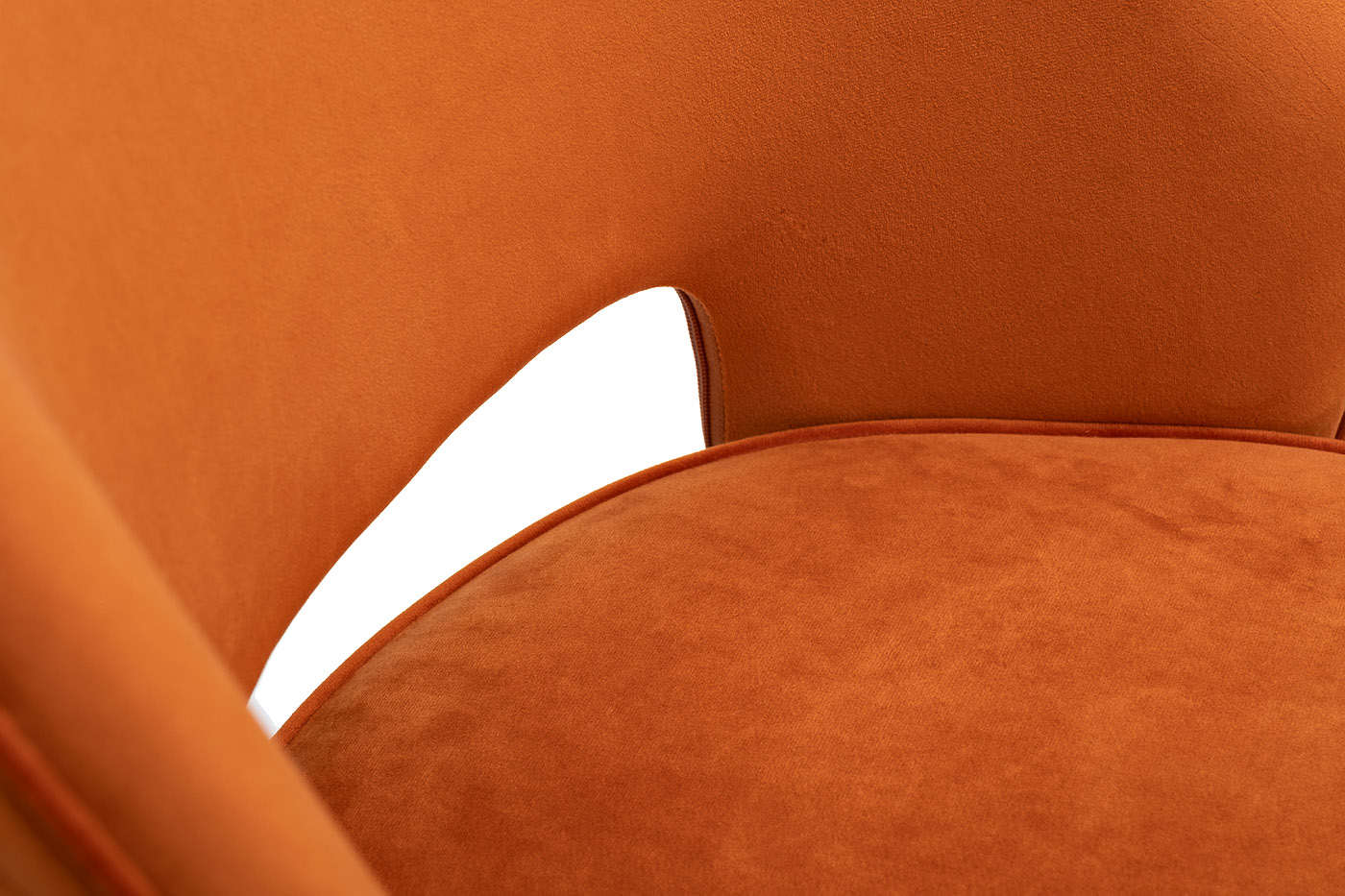 Стул обеденный велюровый терракотовый Garda Decor 30C-1205-1 TER