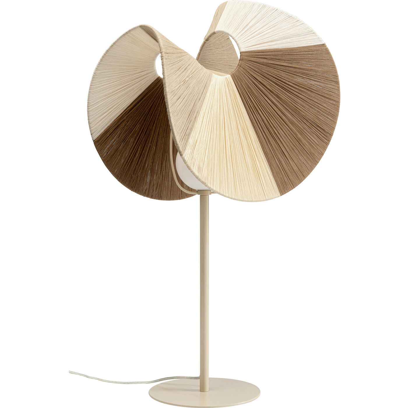 Светильник настольный Sella Beige 72cm KARE 58328