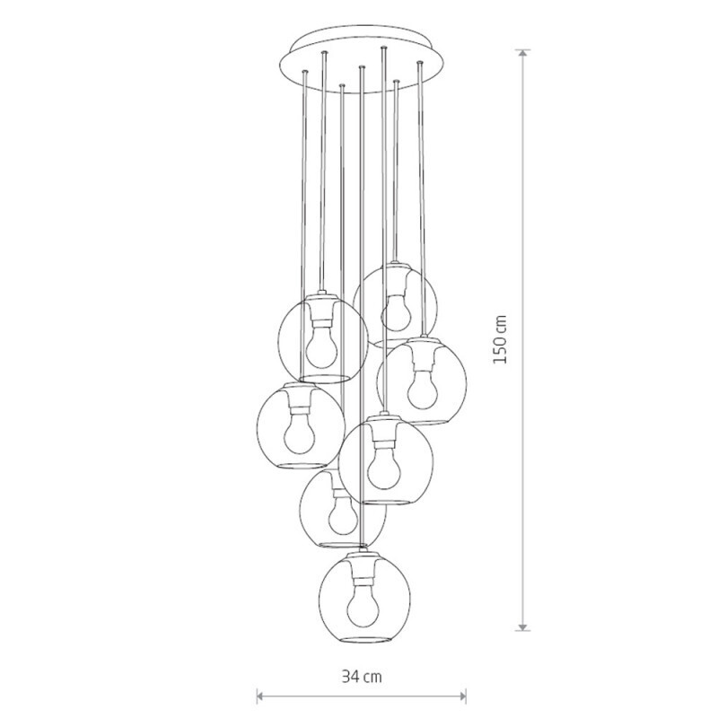 Подвесная люстра Nowodvorski 9131