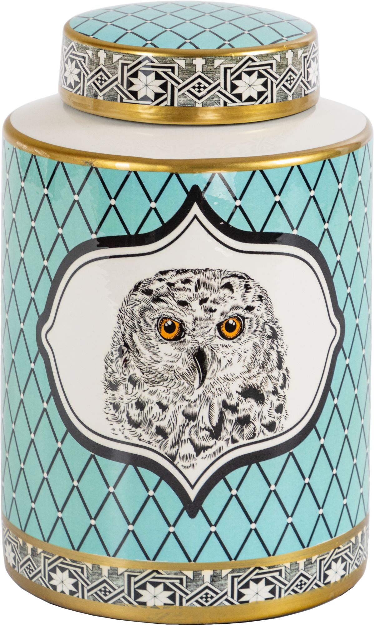 Ваза с крышкой Glasar 58-033