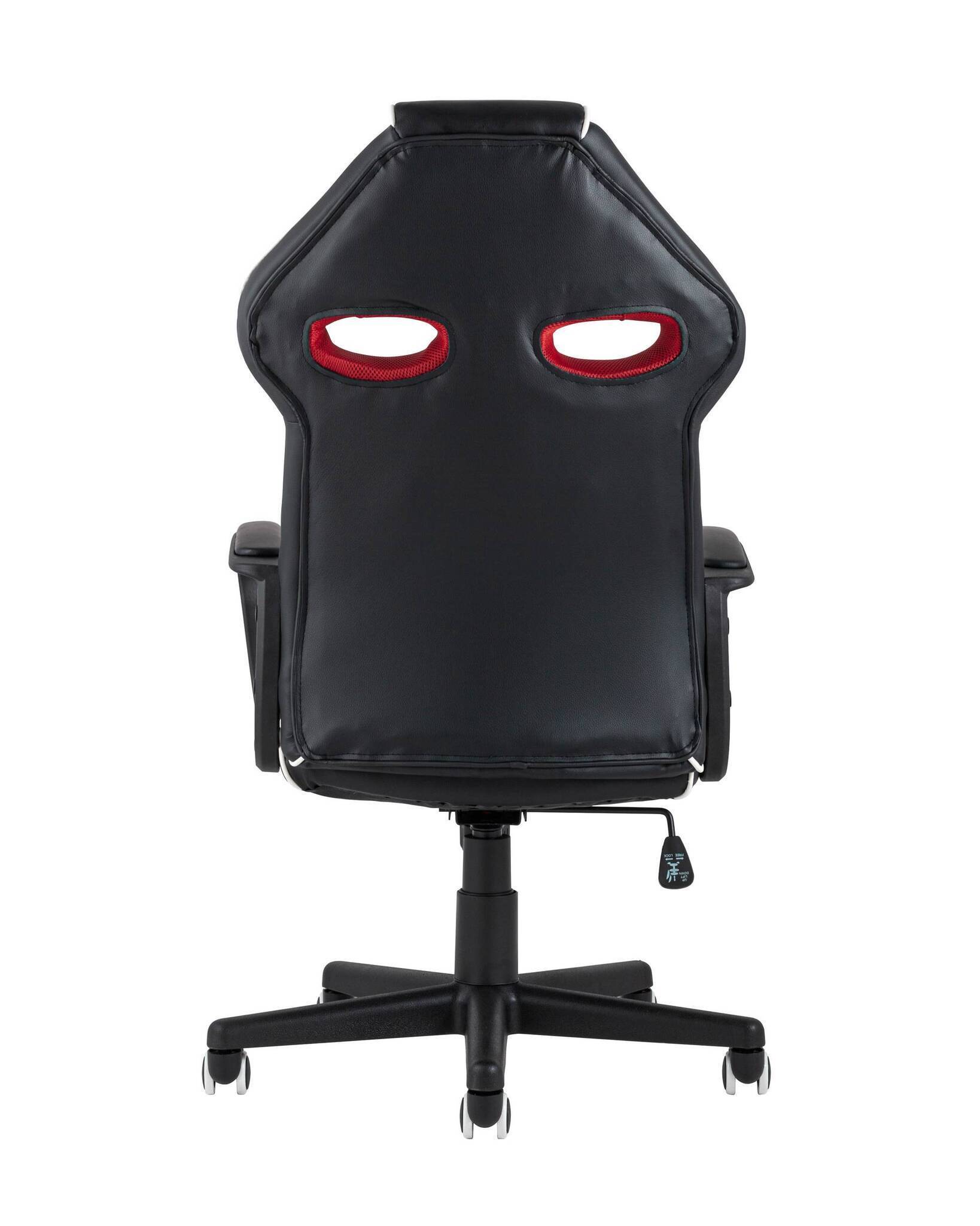 Кресло игровоеs Racer Lighti черное с красным TopChairs