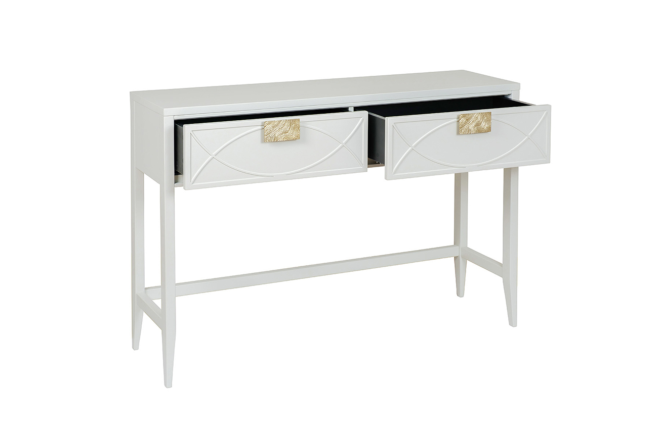 Консоль бежевая с ящиками Garda Decor 98BP-GD01KONS-BEG