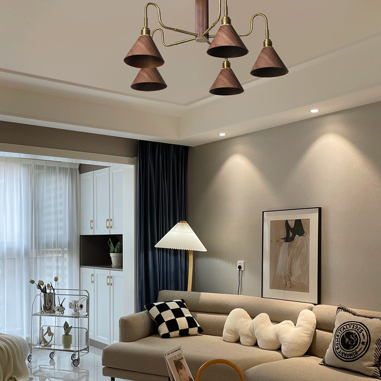 Подвесная люстра DOMENIC B D75 Light Brown by ImperiumLoft