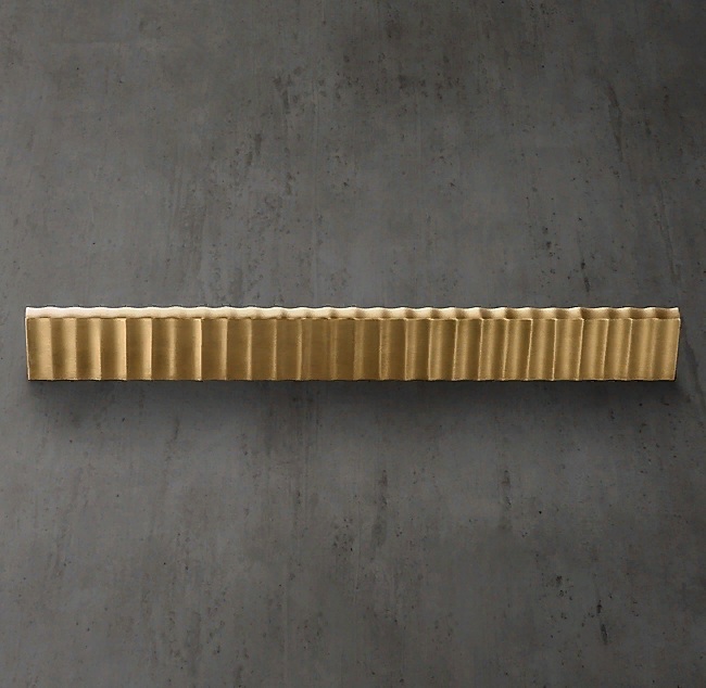 Ручка-скоба Restoration Hardware Helmsley L.20.3 Lac.Burnished Brass