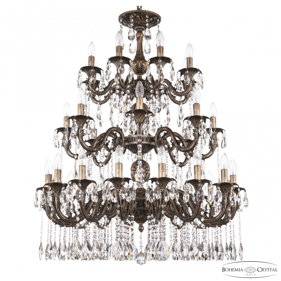 Люстра хрустальная AL79101/16+8+8/300/3d A SGB Bohemia Ivele Crystal