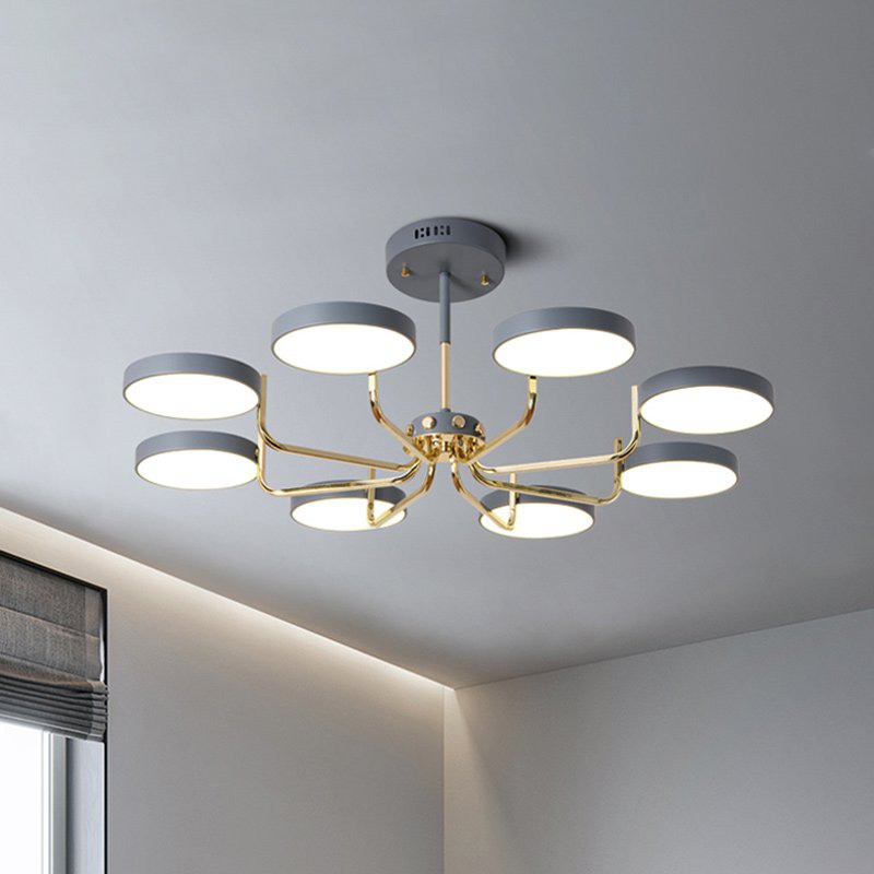 Подвесная Люстра Tavis D78 Gray By Imperiumloft