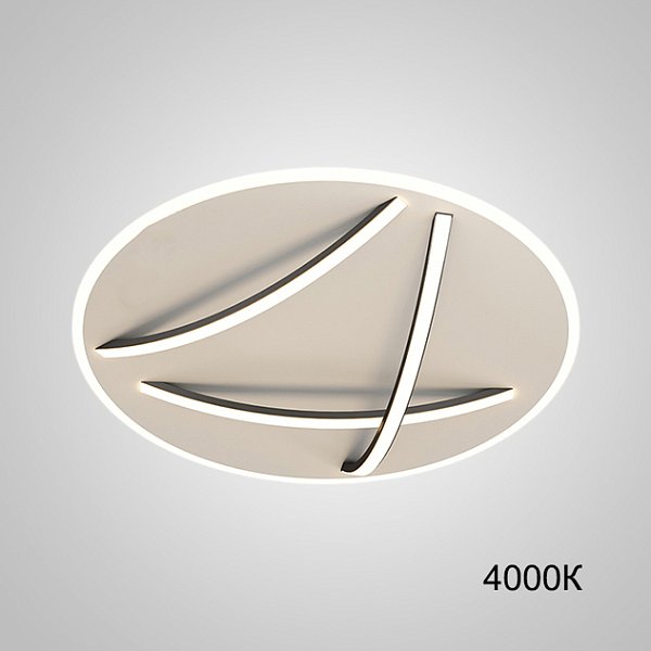 Потолочный светильник HAFTOR D50 Black 4000К by ImperiumLoft