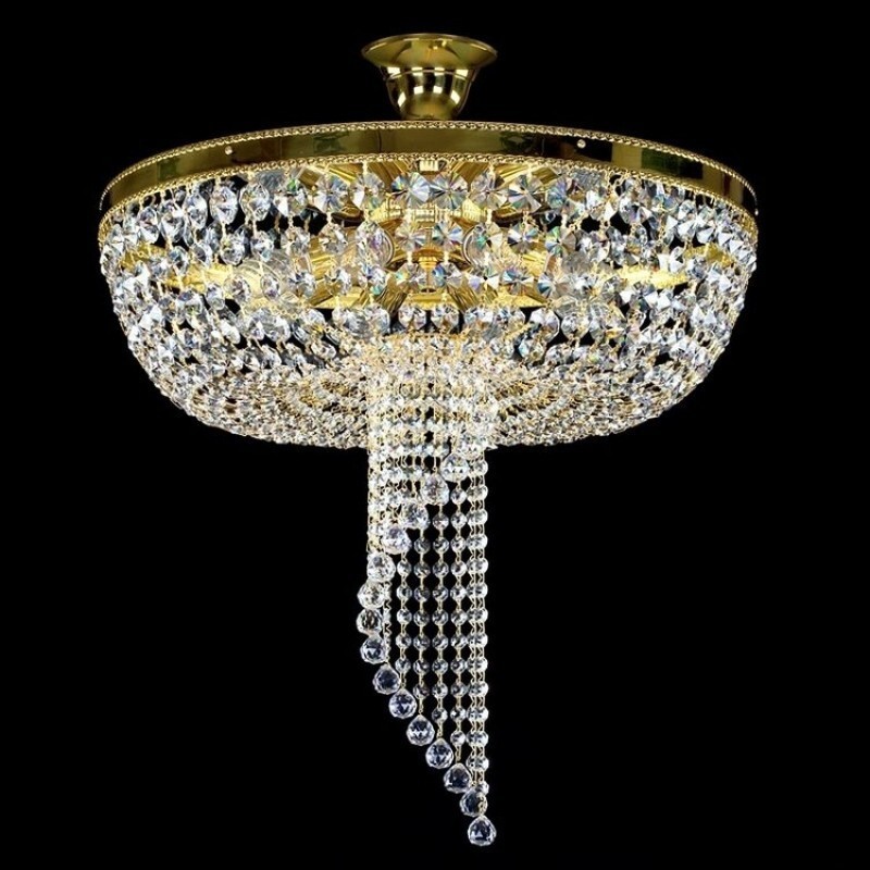 Люстра Artglass DOMINGA BRASS ANTIQUE CE