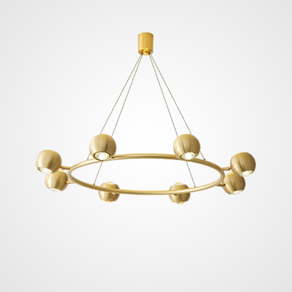 Подвесная люстра FLORRY RING D95 by ImperiumLoft