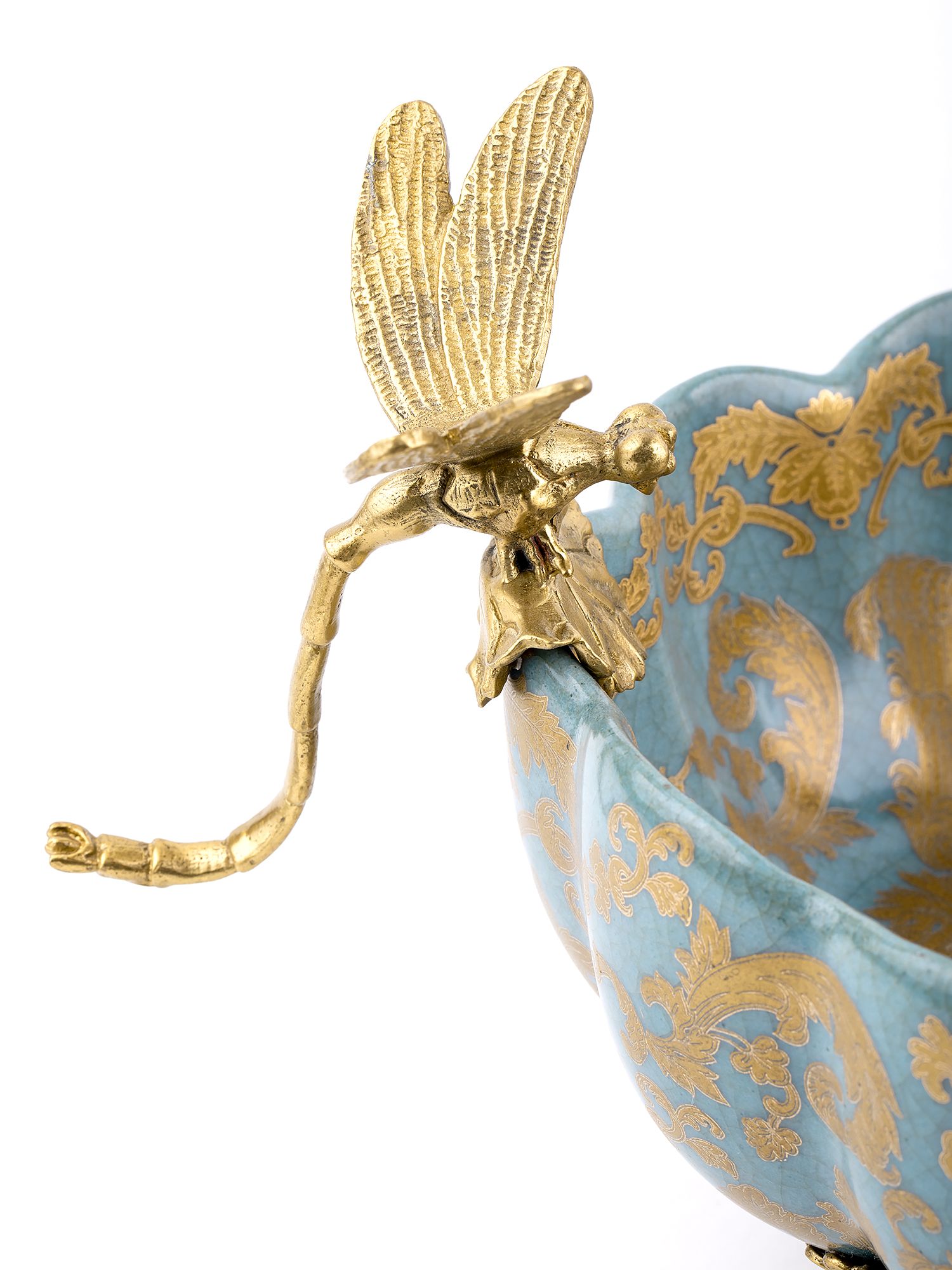 Чаша со стрекозами Glasar 31G2201/D912HC/NB4199