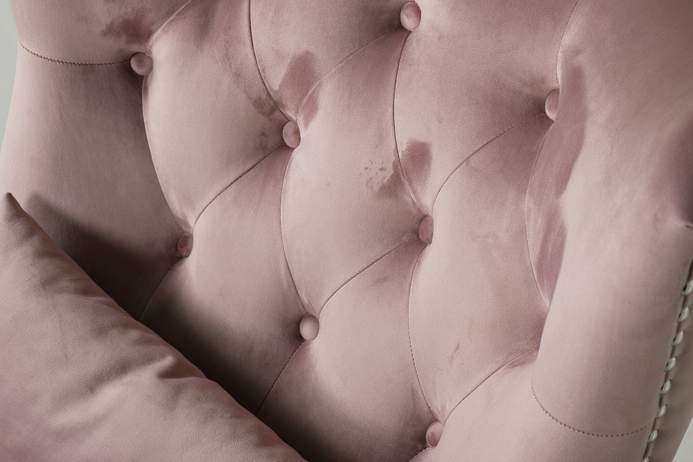 Кресло Rimini велюровое пыльная роза Garda Decor RIMINI-2K-ПЫЛ/РОЗ-Н-Йорк40