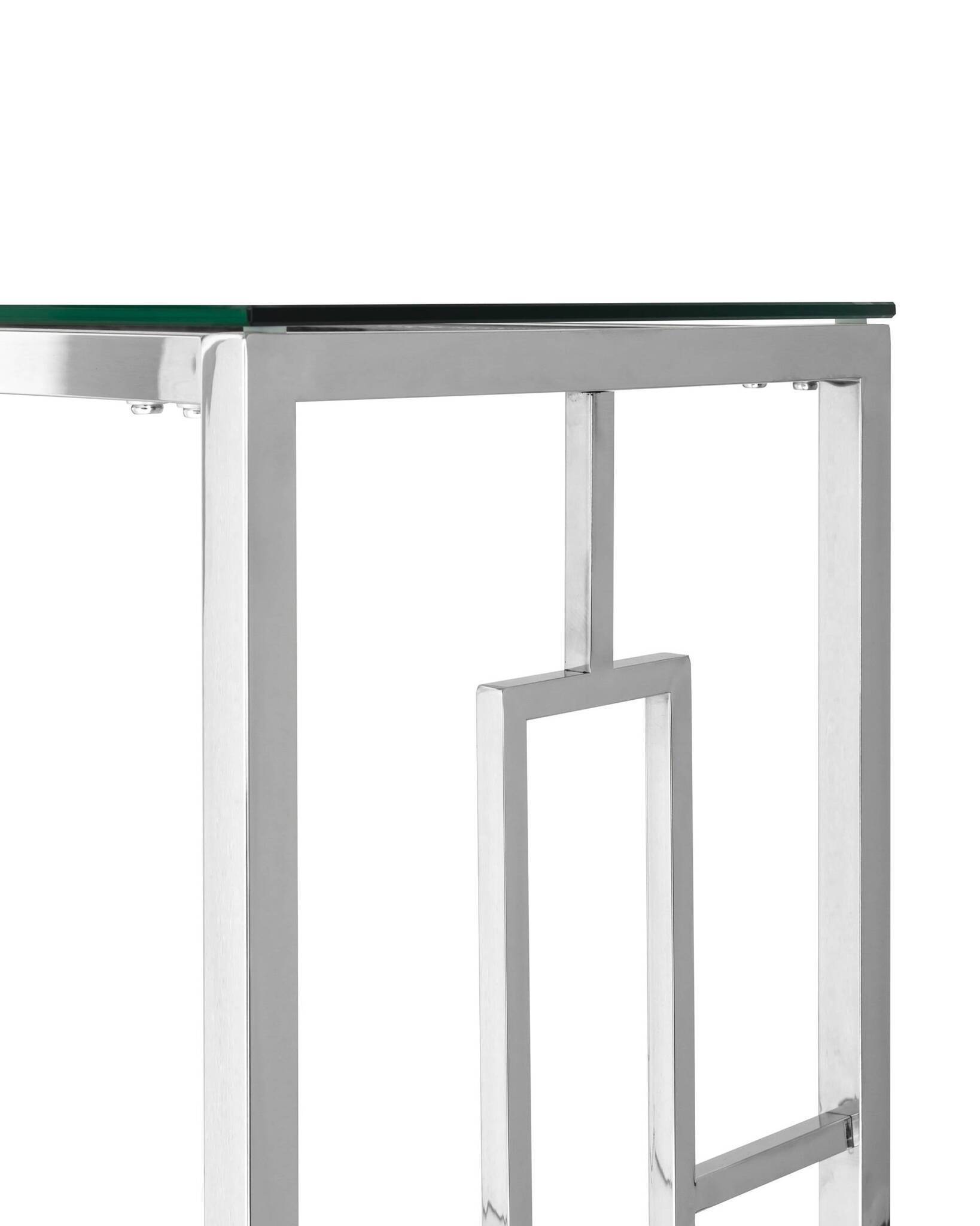 Консоль БРУКЛИН 120*40 серебро Stool Group